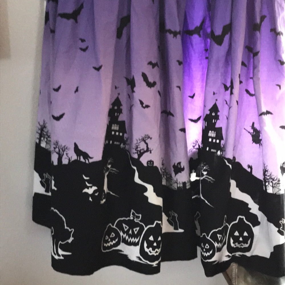 Halloween purple retro dress!